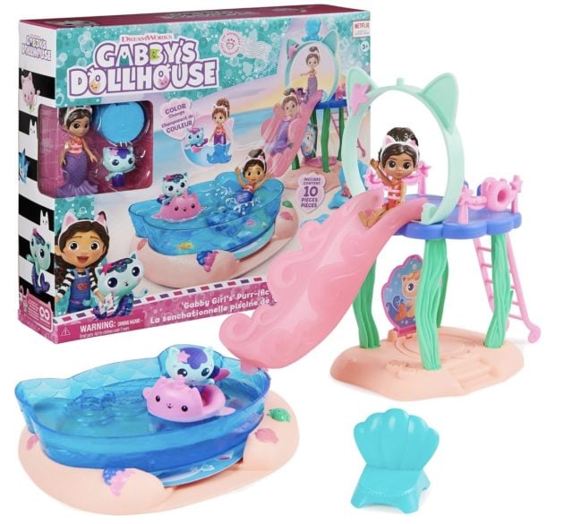 Gabby’s Dollhouse, Purr-ific Pool Playset